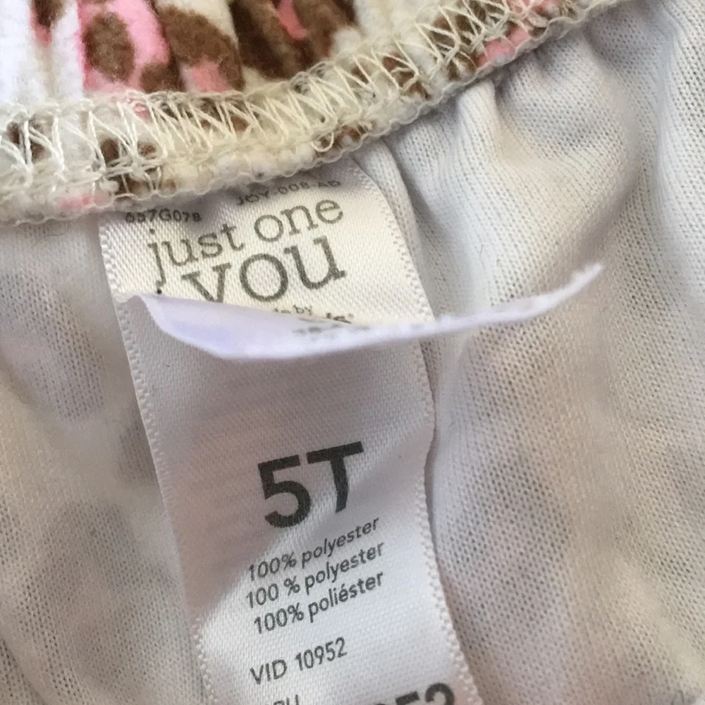FINAL MARKDOWN Girls just for you pajama bottoms 5t
